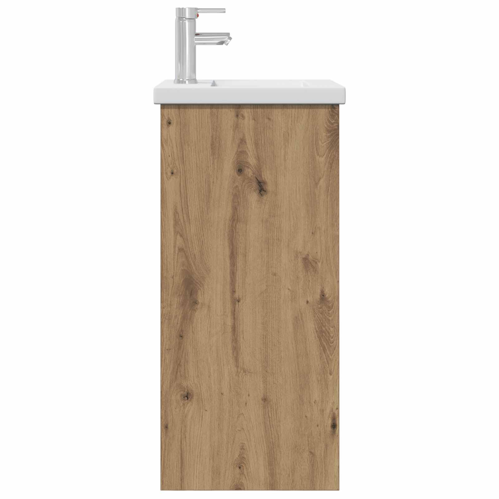 Καθρέφτης μπάνιου με νιπτήρα Artisan Δρυς 42 x 40 x 84,5 εκ - Pakobazaar