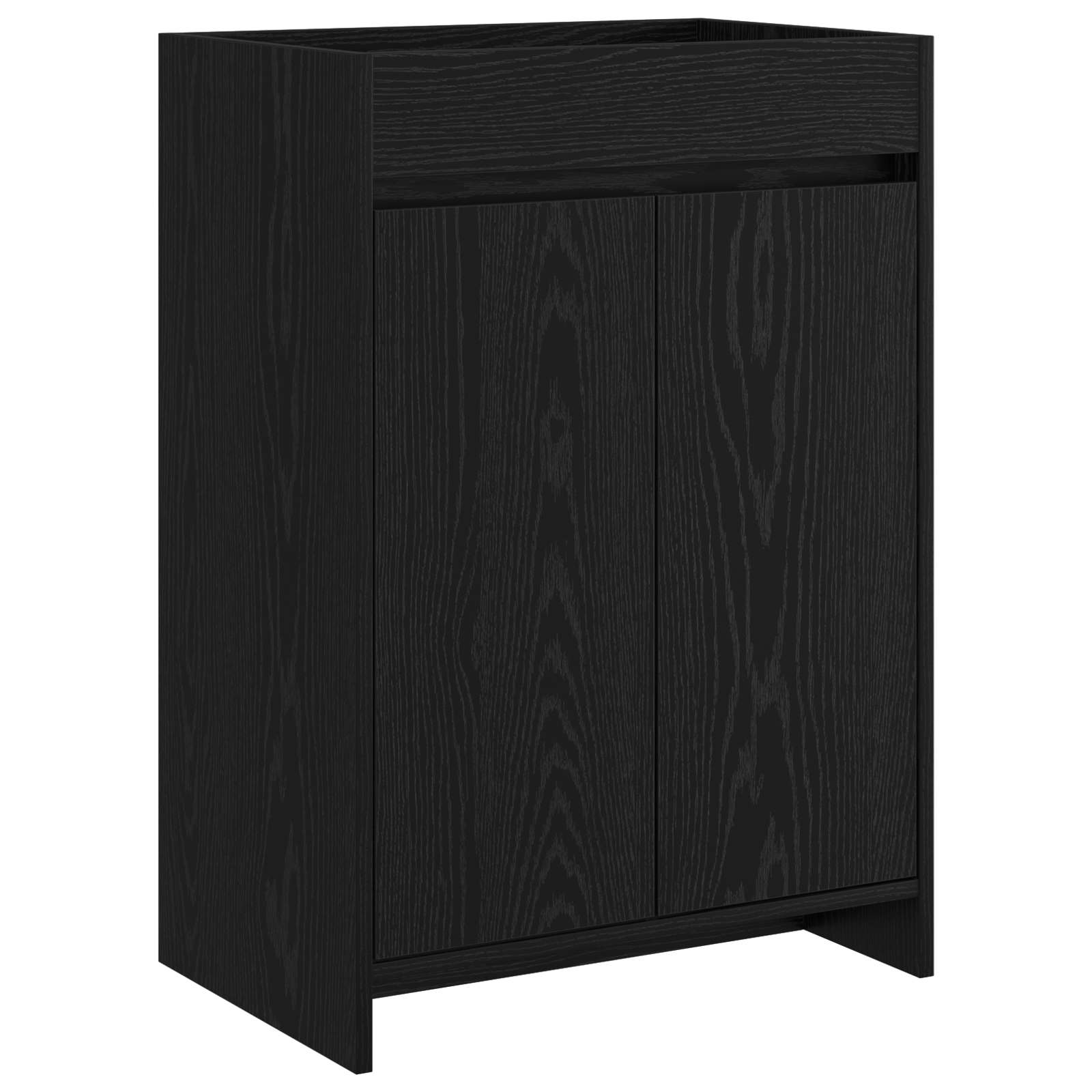 Ντουλάπι Κάτω από τον Νιπτήρα Μαύρη Δρυς 56 x 37,5 x 81 εκ - Pakobazaar