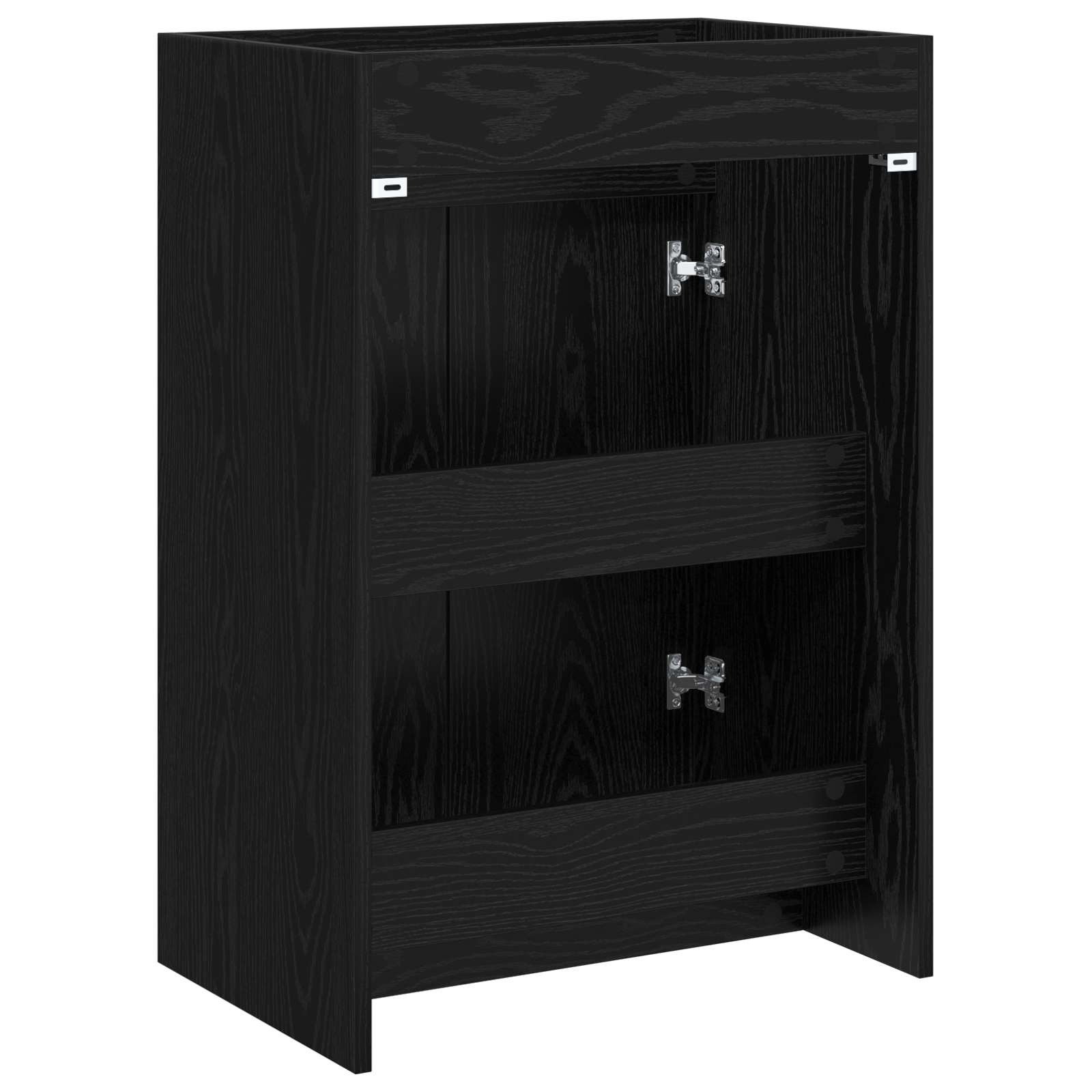 Ντουλάπι Κάτω από τον Νιπτήρα Μαύρη Δρυς 56 x 37,5 x 81 εκ - Pakobazaar