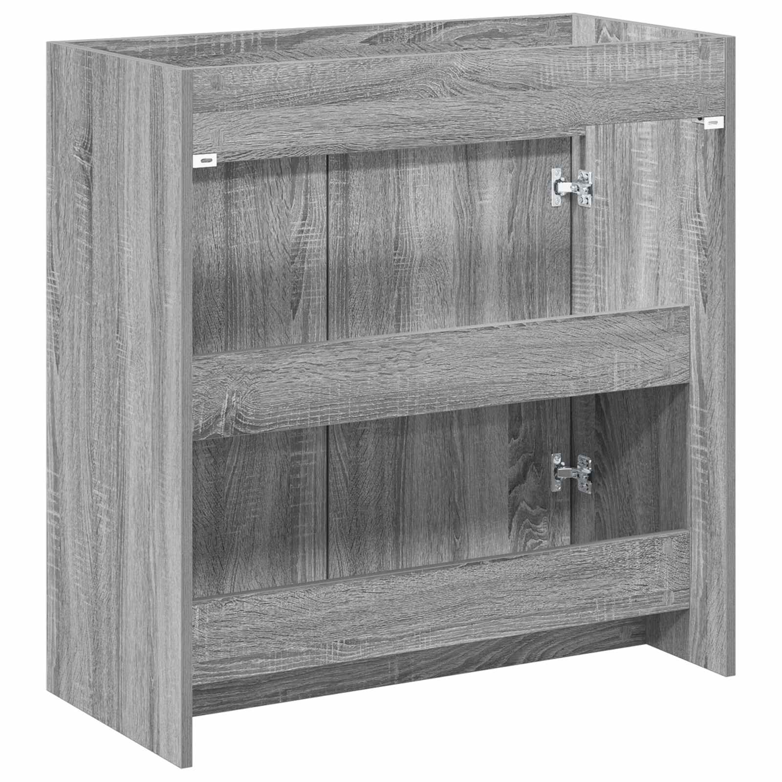 Ντουλάπι Κάτω από τον Νιπτήρα Γκρι Sonoma 78,5 x 37,5 x 81 εκ - Pakobazaar