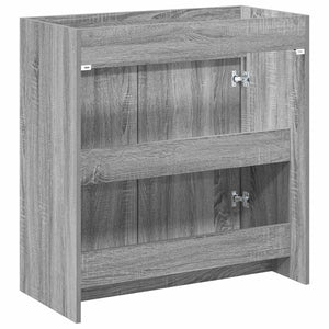 Ντουλάπι Κάτω από τον Νιπτήρα Γκρι Sonoma 78,5 x 37,5 x 81 εκ - Pakobazaar