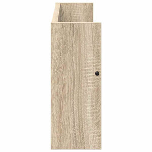 Ράφι Περιοδικών με ράφι 2 pcs Δρύς Sonoma 60 x 12 x 30 εκ - Pakobazaar