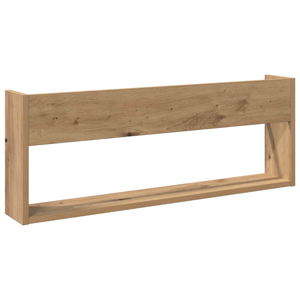 Ράφι Περιοδικών με ράφι 2 pcs Artisan Oak 80 x 12 x 30 εκ - Pakobazaar