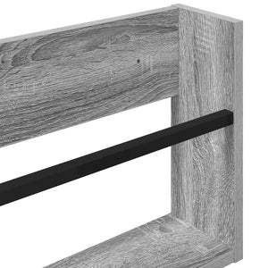 Ράφι Περιοδικών με ράφι Γκρίζο Σονομα 100 x 12 x 30 εκ