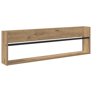 Ράφι Περιοδικών με ράφι 2 pcs Artisan Oak 100 x 12 x 30 εκ - Pakobazaar
