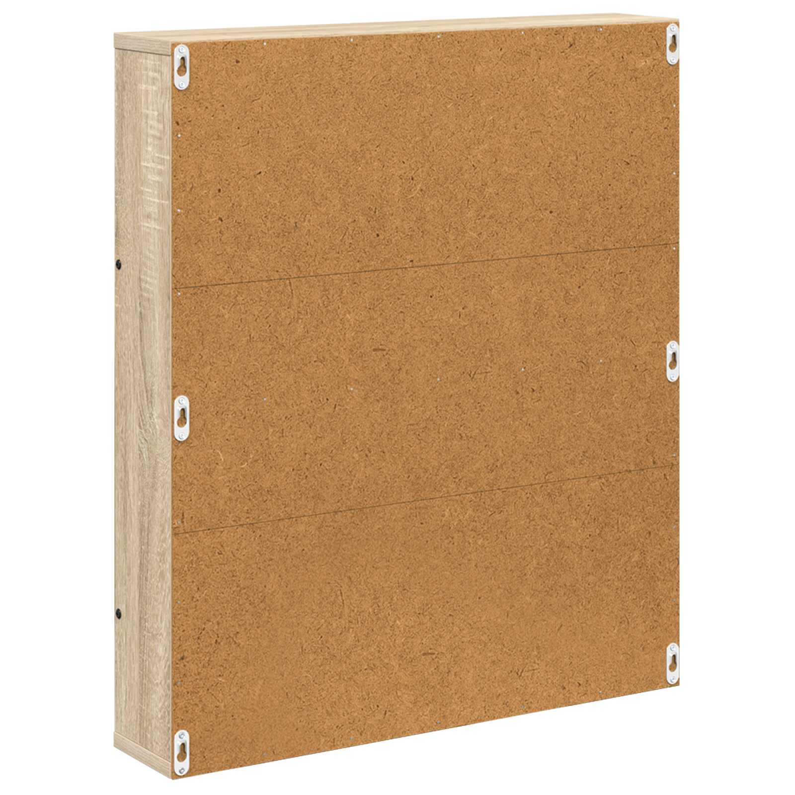 Ράφι Περιοδικών με ράφι 2 pcs Δρύς Sonoma 60 x 12 x 70 εκ