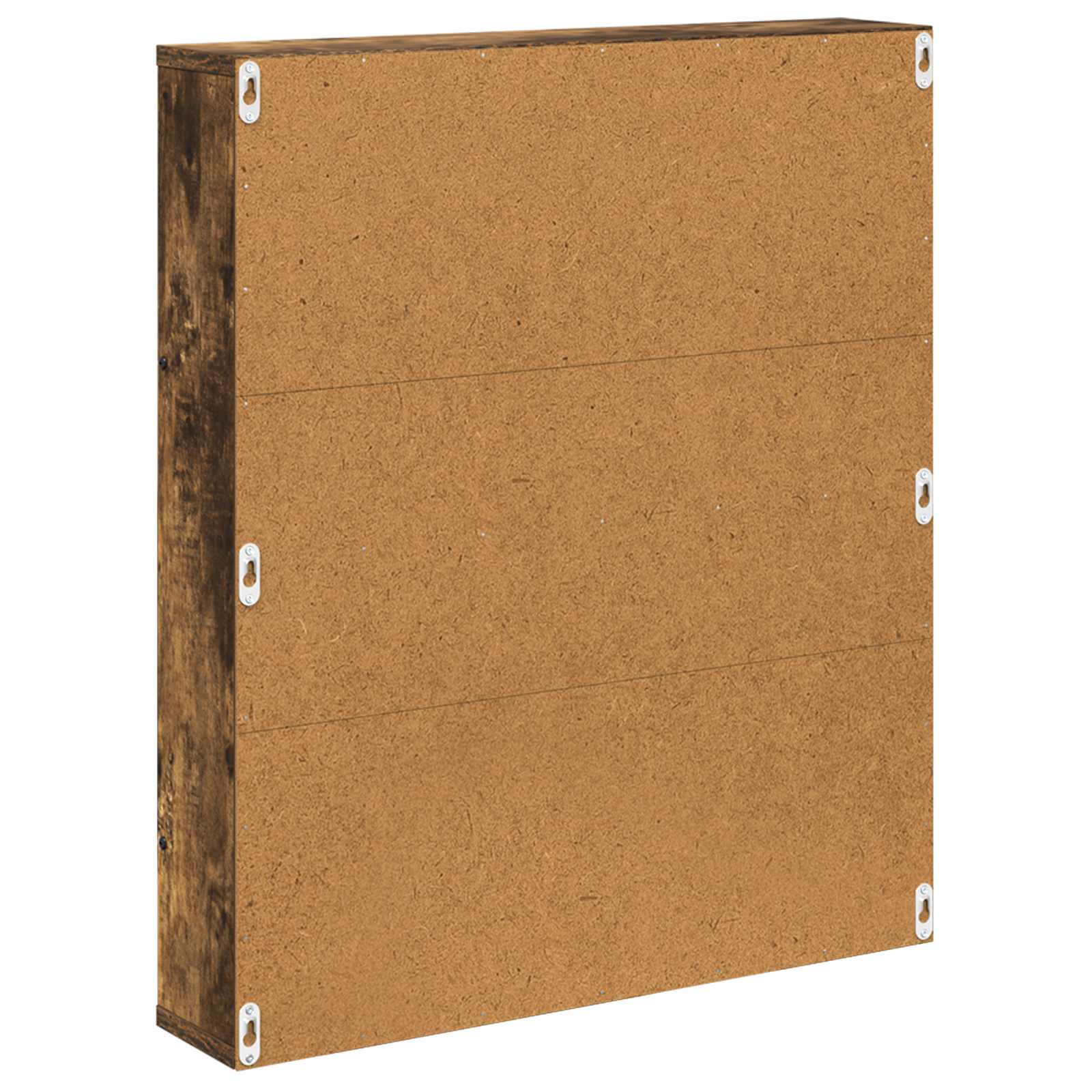 Ράφι Περιοδικών με ράφι 2 pcs Καπνιστό Δρύς 60 x 12 x 70 εκ