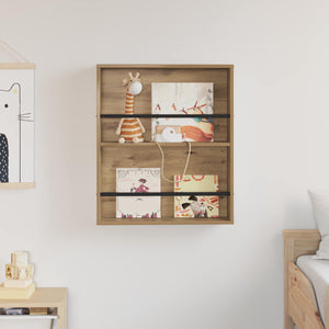 Ράφι Περιοδικών Artisan Oak 60 x 12 x 70 εκ Επεξεργασμένο Ξύλο