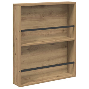 Ράφι Περιοδικών με ράφι 2 τμχ. Artisan Oak 60 x 12 x 70 εκ
