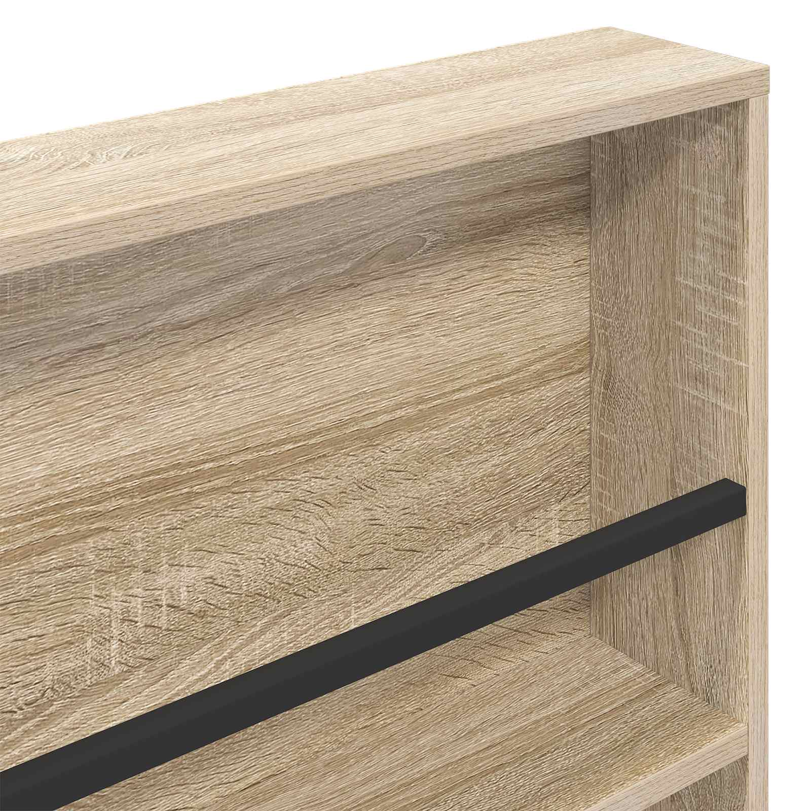 Ράφι Περιοδικών Δρύς Sonoma 80 x 12 x 70 εκ Επεξεργασμένο ξύλο