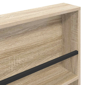 Ράφι Περιοδικών Δρύς Sonoma 80 x 12 x 70 εκ Επεξεργασμένο Ξύλο