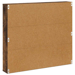 Ράφι Περιοδικών με ράφι 2 pcs Καπνιστό Δρύς 80 x 12 x 70 εκ - Pakobazaar