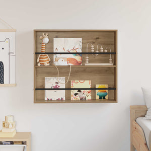 Ράφι Περιοδικών Artisan Oak 80 x 12 x 70 εκ Επεξεργασμένο Ξύλο