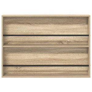 Ράφι Περιοδικών με ράφι 2 τμχ. Δρύς Sonoma 100 x 12 x 70 εκ