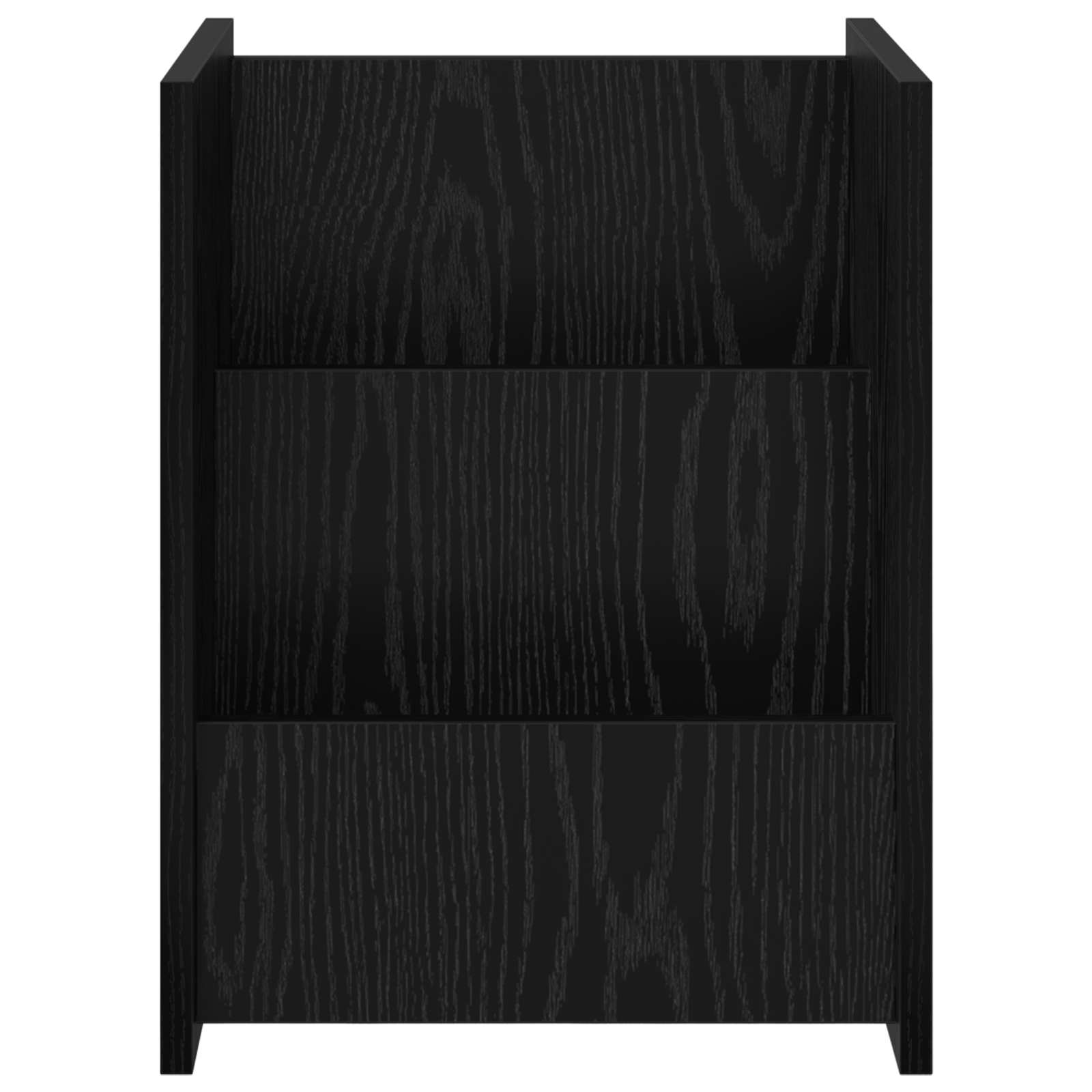 Ράφι Περιοδικών Μαύρη Οξυά 35 x 35 x 45 εκ Επεξεργασμένο ξύλο