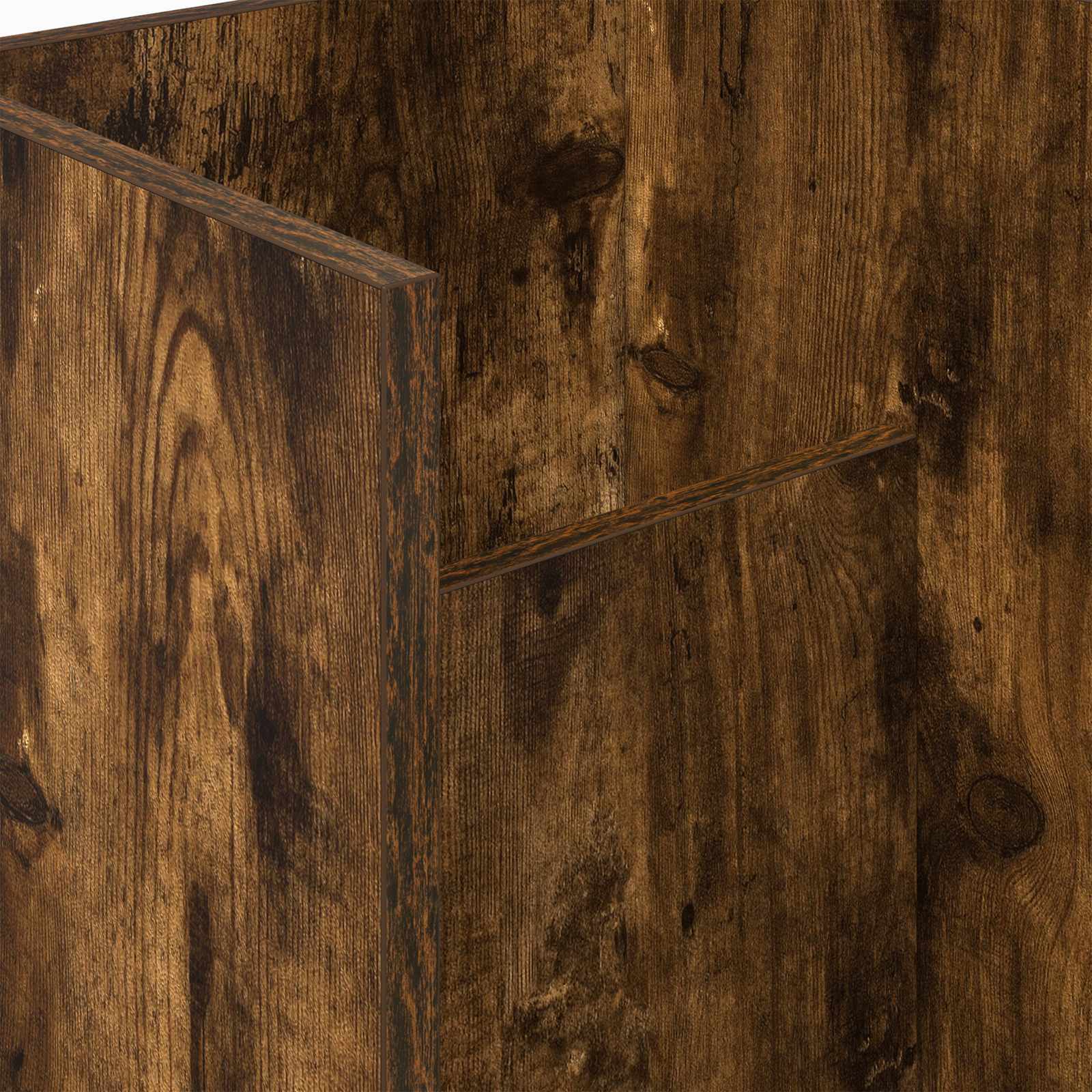 Ράφι Περιοδικών με ράφι Καπνιστό Δρύς 35 x 35 x 45 εκ