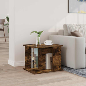 Ράφι Περιοδικών με ράφι Καπνιστό Δρύς 35 x 35 x 45 εκ