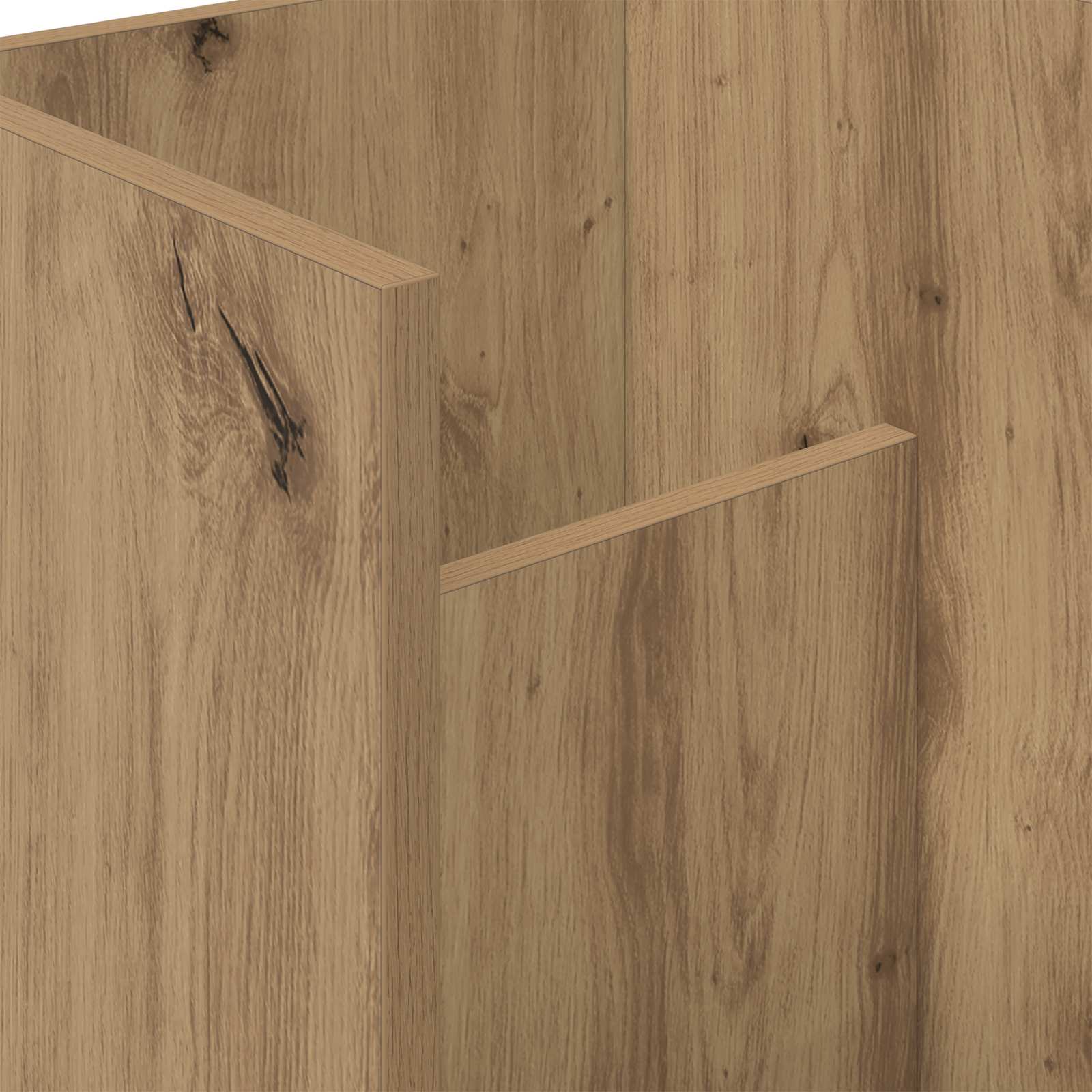 Ράφι Περιοδικών Artisan Oak 35 x 35 x 45 εκ Επεξεργασμένο ξύλο