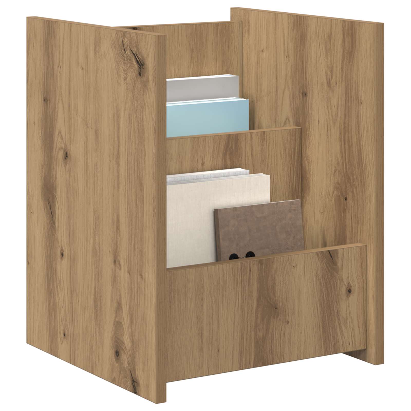 Ράφι Περιοδικών Artisan Oak 35 x 35 x 45 εκ Επεξεργασμένο ξύλο
