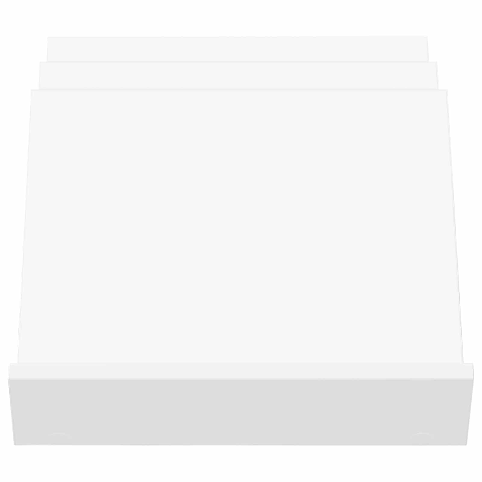 Ράφι Περιοδικών Λευκό 53 x 40 x 28.5 εκ Επεξεργασμένο ξύλο