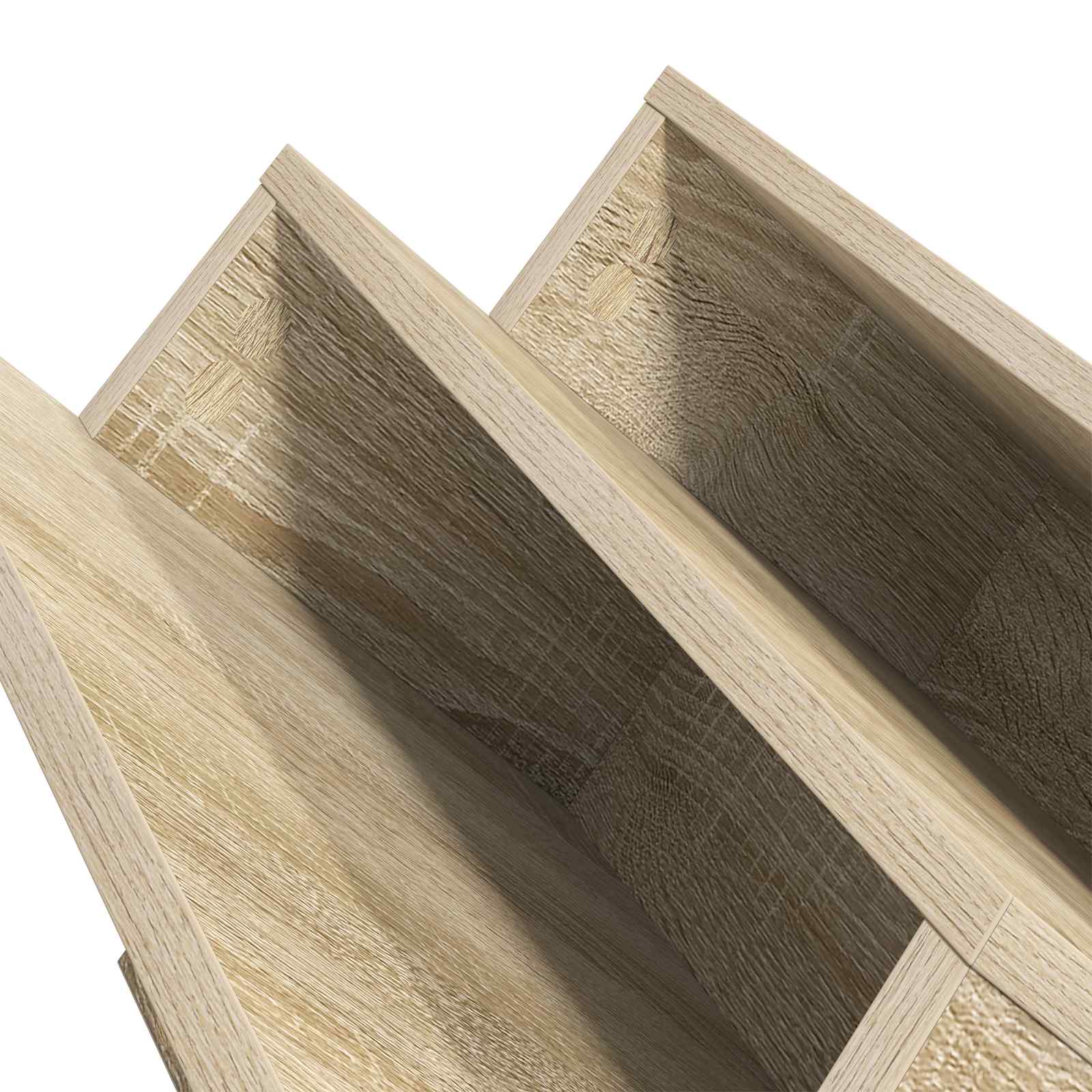 Ράφι Περιοδικών με ράφι Δρύς Sonoma 53 x 40 x 28,5 εκ