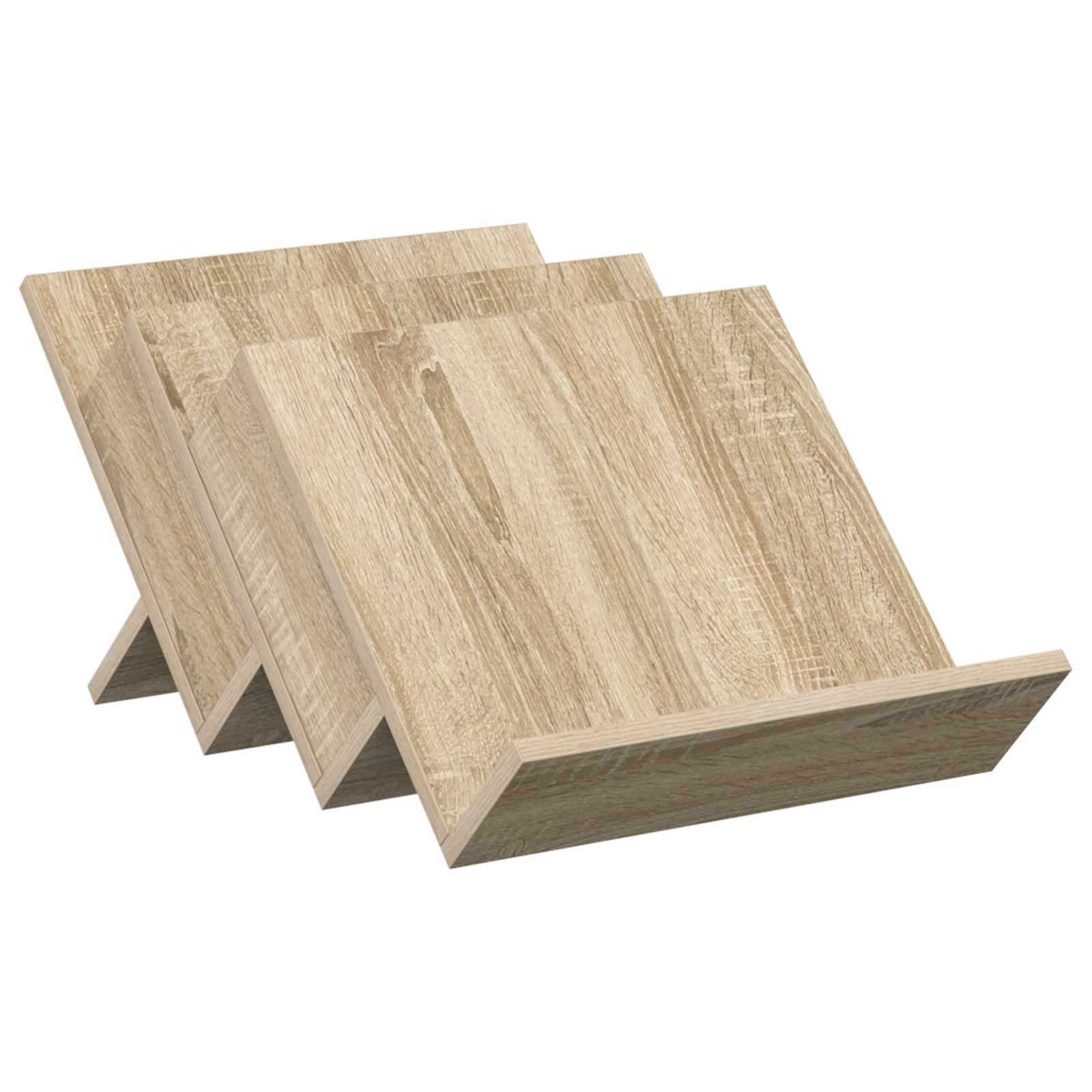 Ράφι Περιοδικών με ράφι Δρύς Sonoma 53 x 40 x 28,5 εκ