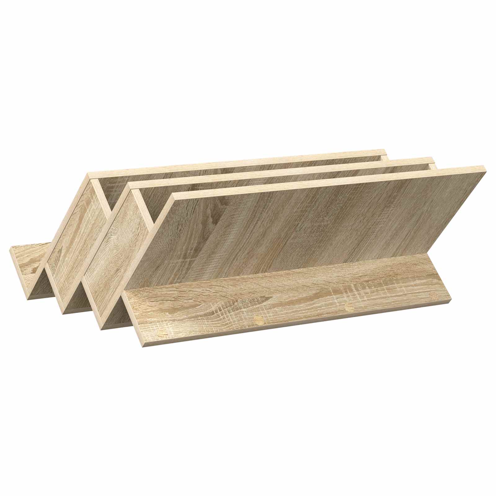 Ράφι Περιοδικών με ράφι Δρύς Sonoma 65 x 53 x 28,5 εκ