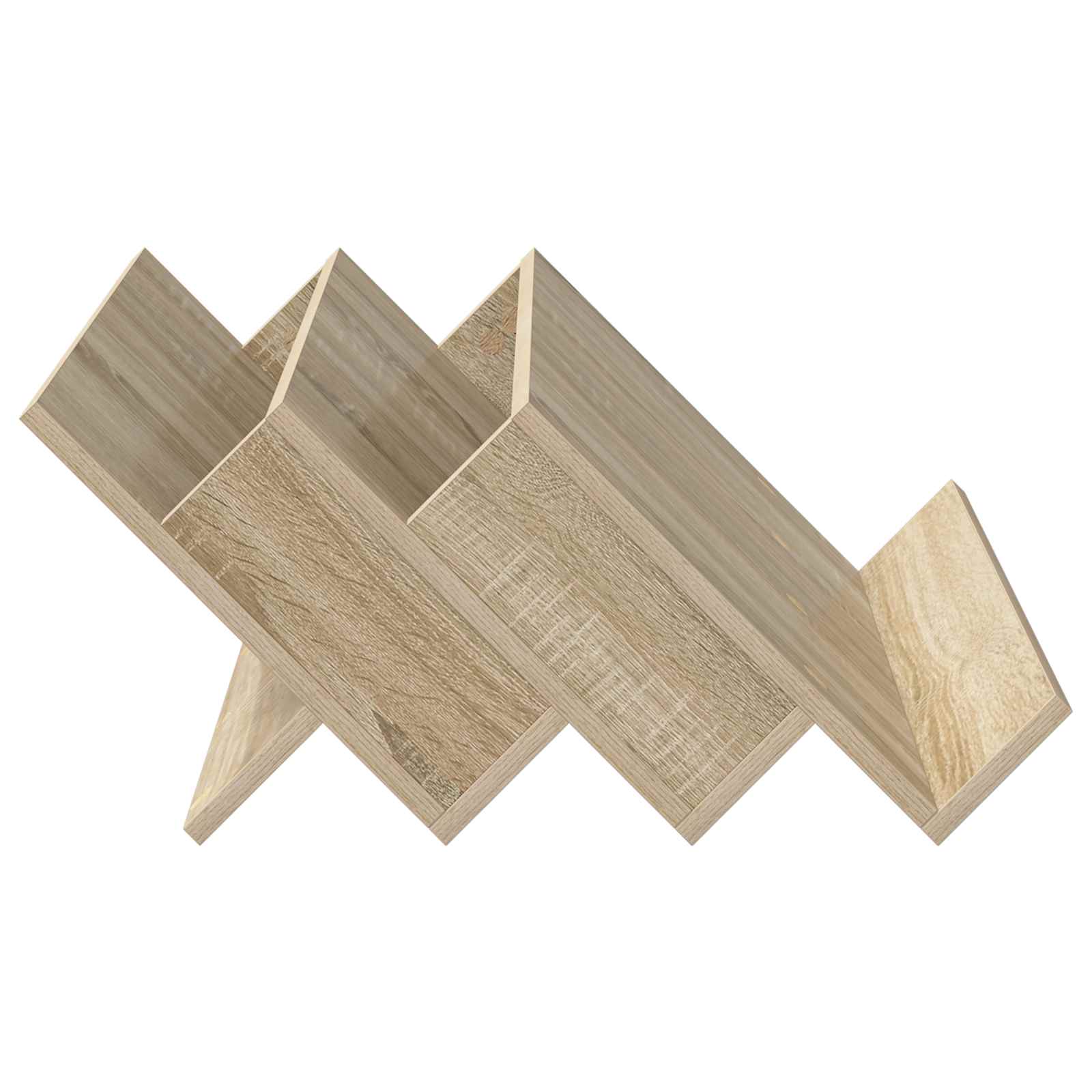 Ράφι Περιοδικών με ράφι Δρύς Sonoma 65 x 53 x 28,5 εκ