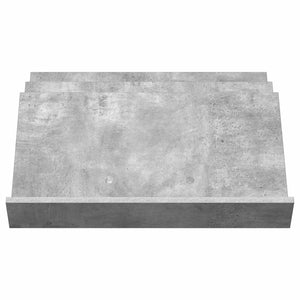 Ράφι Περιοδικών με ράφι Γκρι Μπετόν 65 x 53 x 28,5 εκ
