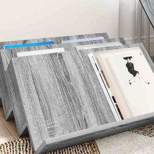 Ράφι Περιοδικών με ράφι Γκρίζο Σονομα 65 x 53 x 28,5 εκ