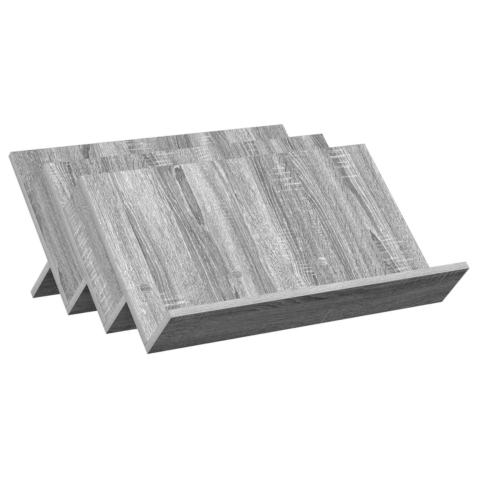 Ράφι Περιοδικών με ράφι Γκρίζο Σονομα 65 x 53 x 28,5 εκ