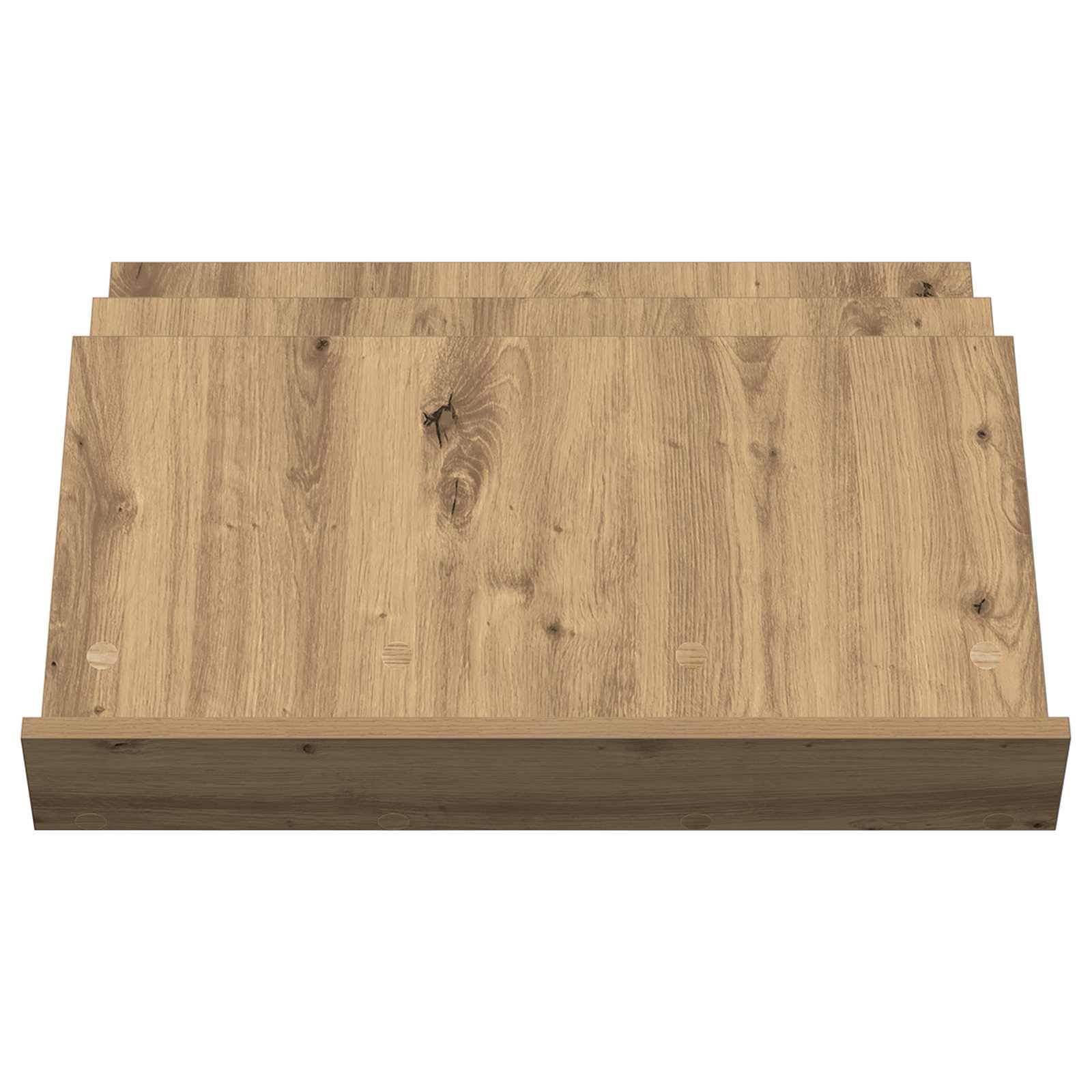 Ράφι Περιοδικών με ράφι Artisan Oak 65 x 53 x 28,5 εκ