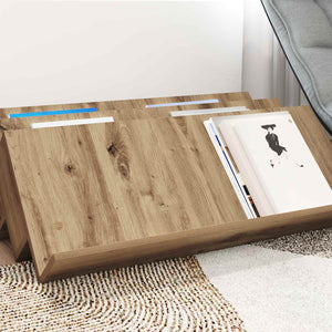 Ράφι Περιοδικών με ράφι Artisan Oak 90 x 53 x 28,5 εκ