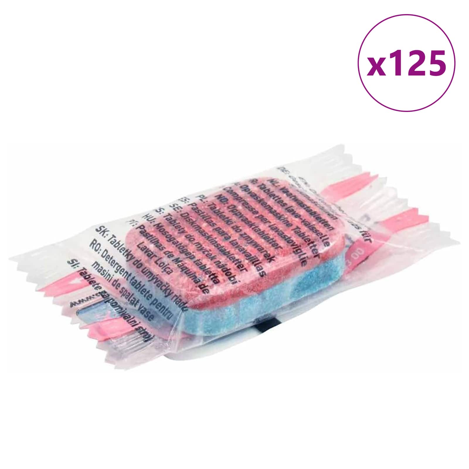Δισκία Πλυντηρίου Πιάτων 125 pcs - Pakobazaar