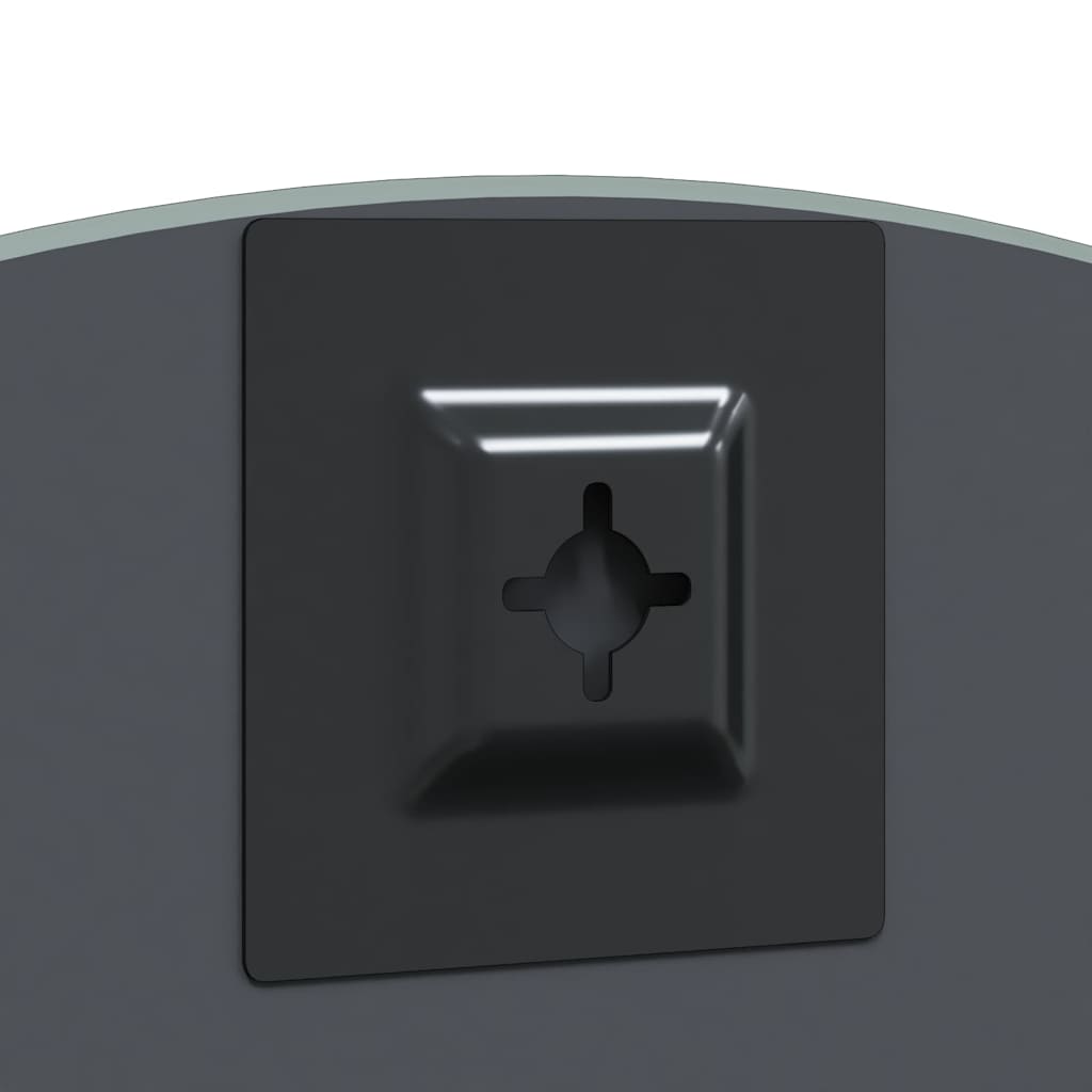 Καθρέφτης τοίχου Γύρος Ø 50 cm σκληρυμένο γυαλί - Pakobazaar