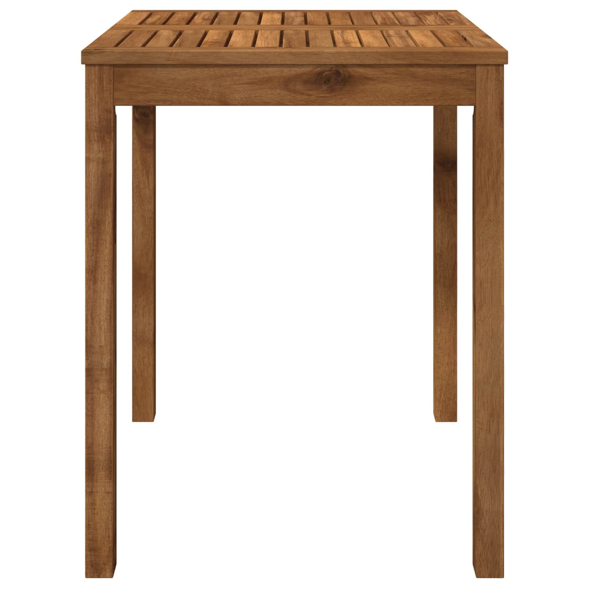 Τραπέζι δείπνου κήπου Φυσικό 60 x 60,5 x 75 εκ - Pakobazaar
