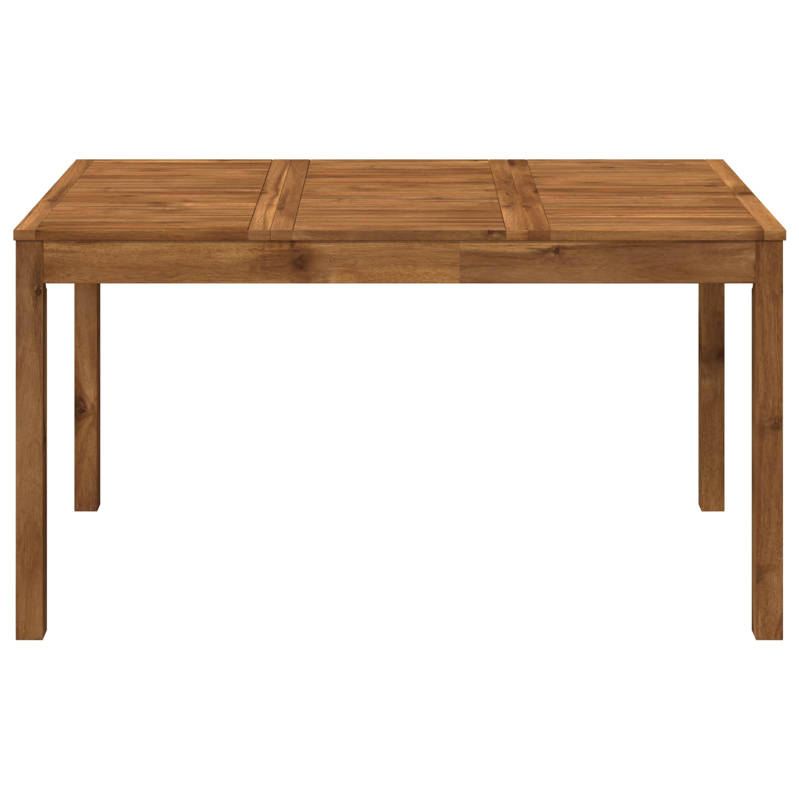 Τραπέζι δείπνου κήπου Φυσικό 141 x 80,5 x 75 εκ - Pakobazaar