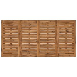 Τραπέζι δείπνου κήπου Φυσικό 180 x 88,5 x 75 εκ