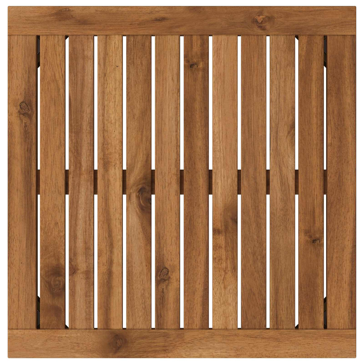Τραπεζάκι σαλονιού Φυσικό και Μαύρο 50 x 48,5 x 36 εκ.