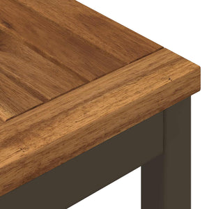 Τραπέζι δείπνου κήπου Φυσικό και Καφέ 180 x 88,5 x 75 εκ