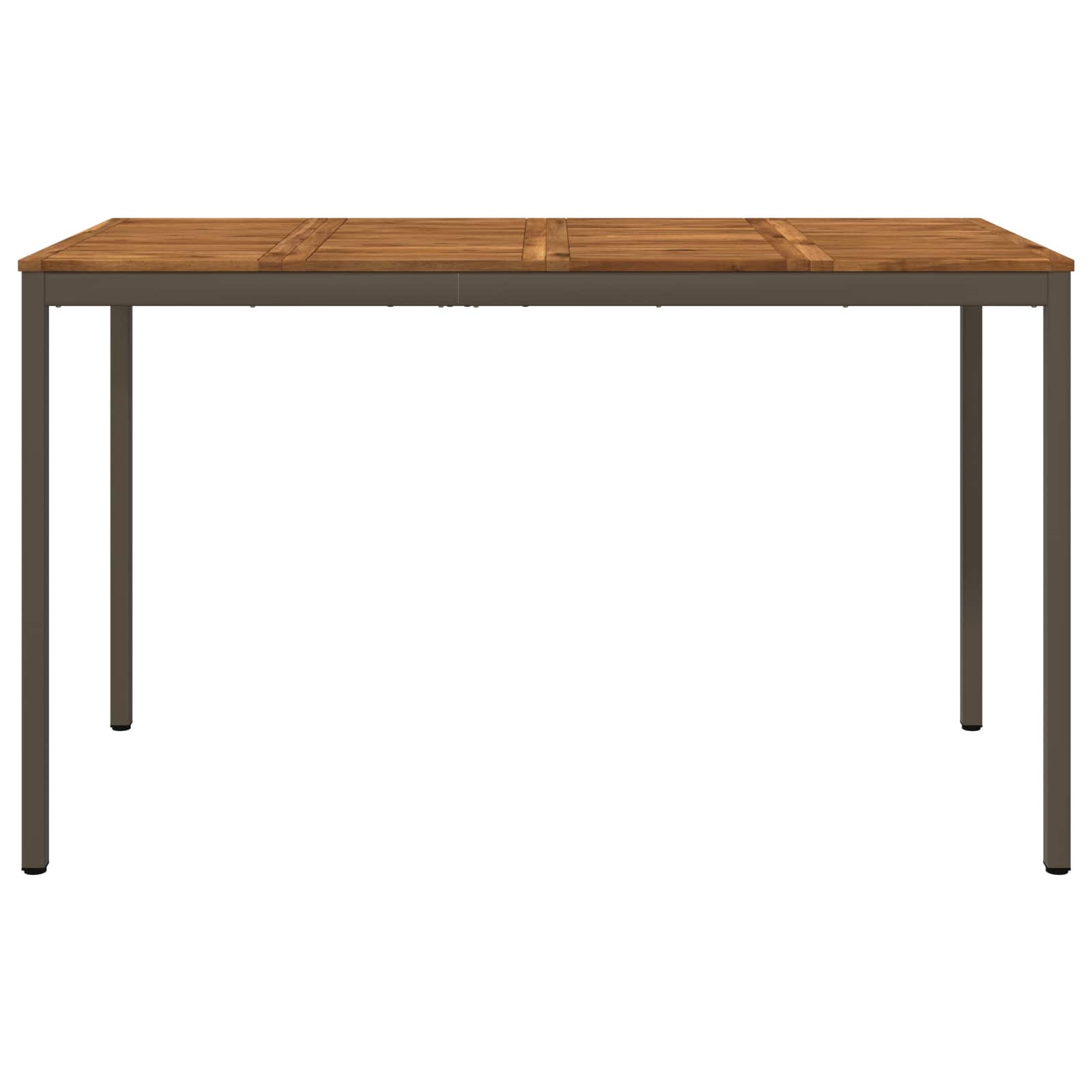 Τραπέζι μπαρ κήπου Φυσικό και Καφέ 180 x 88,5 x 105 εκ