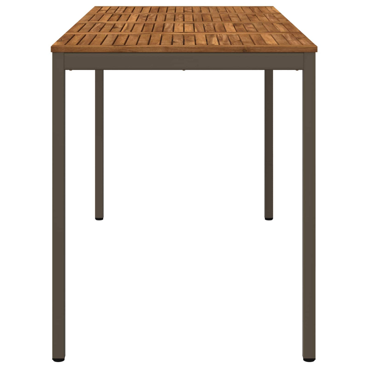 Τραπέζι μπαρ κήπου Φυσικό και Καφέ 180 x 88,5 x 105 εκ