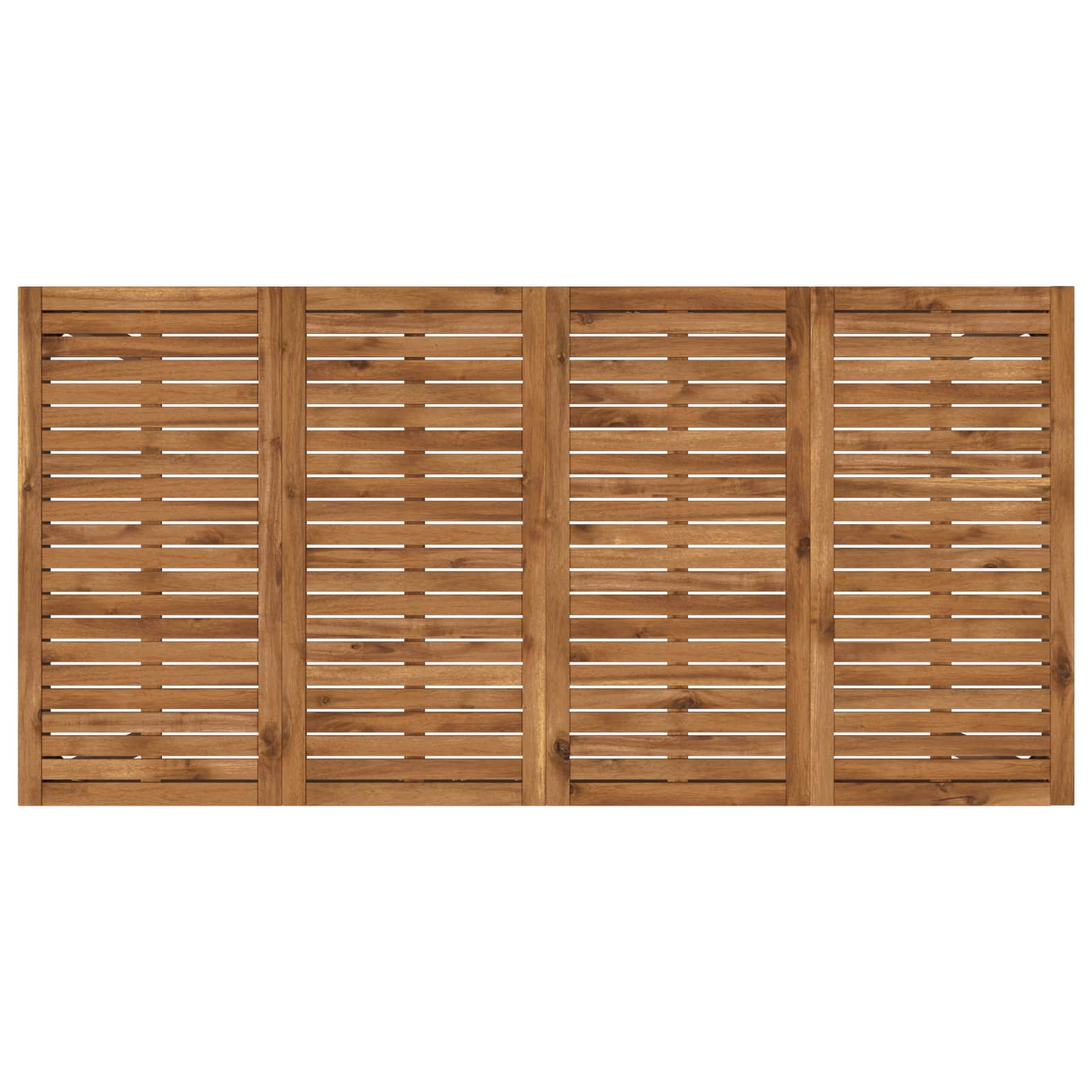 Τραπέζι μπαρ κήπου Φυσικό και Καφέ 180 x 88,5 x 105 εκ