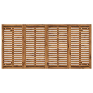 Τραπέζι μπαρ κήπου Φυσικό και Καφέ 180 x 88,5 x 105 εκ