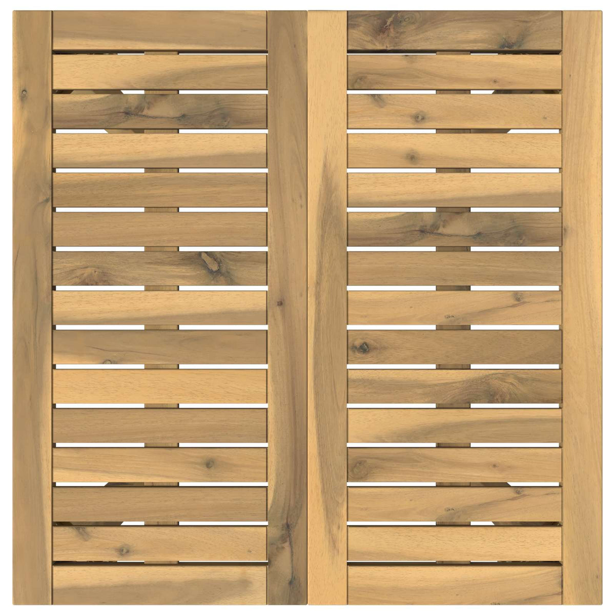 Τραπέζι δείπνου κήπου Λευκό 60 x 60,5 x 75 εκ