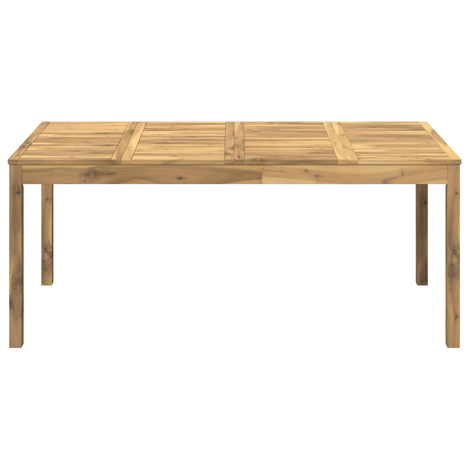 Τραπέζι δείπνου κήπου Λευκό 180 x 88,5 x 75 εκ - Pakobazaar