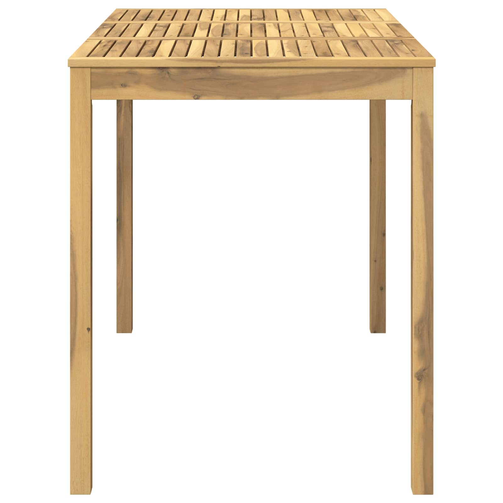Τραπέζι μπαρ κήπου Λευκό 147 x 88,5 x 105 εκ - Pakobazaar