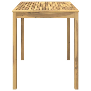 Τραπέζι μπαρ κήπου Λευκό 147 x 88,5 x 105 εκ - Pakobazaar