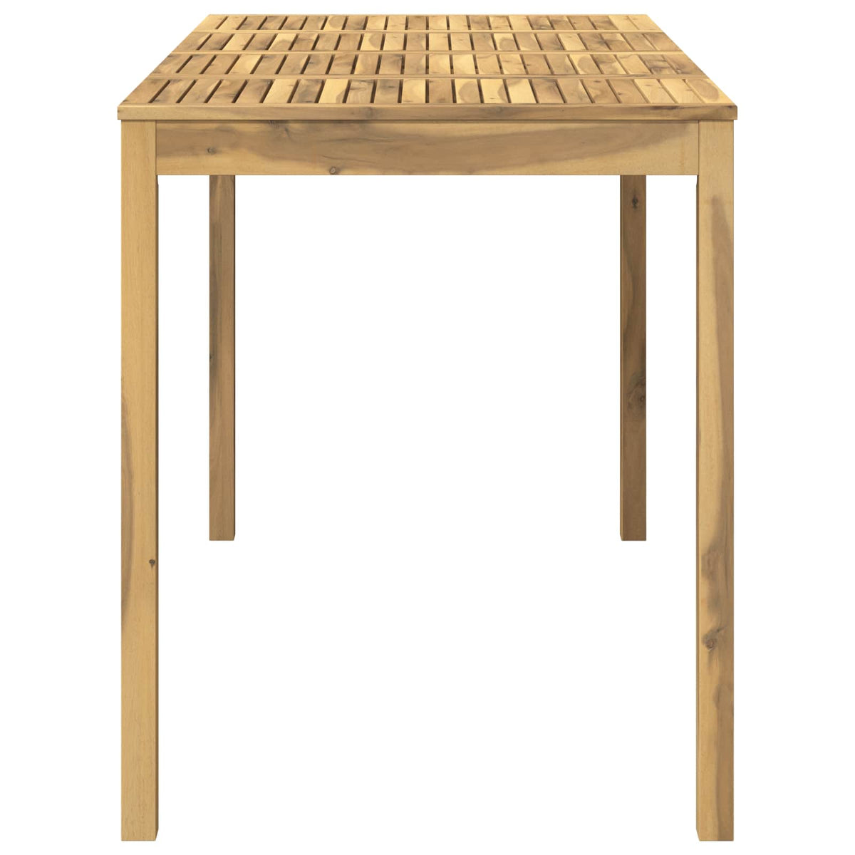 Τραπέζι μπαρ κήπου Λευκό 180 x 88,5 x 105 εκ - Pakobazaar