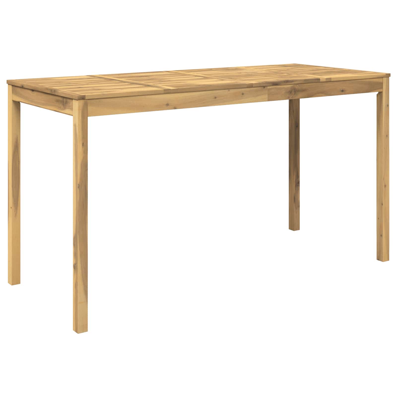 Τραπέζι μπαρ κήπου Λευκό 196 x 80,5 x 105 εκ - Pakobazaar